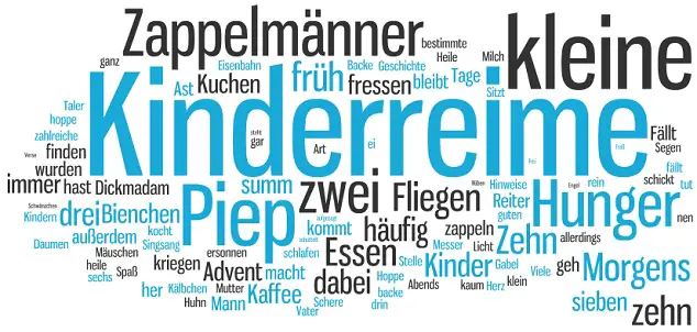 Kinderreime Und Kinderverse Lustige Reime Für Kinder