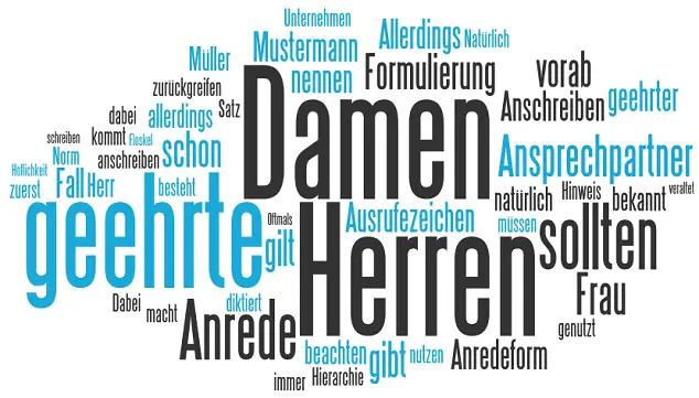 Sehr Geehrte Damen Und Herren Brief Und Anschreiben