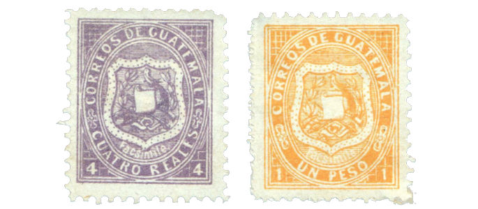 Reproduktionen von Briefmarken werden auch als Faksimiles bezeichnet.